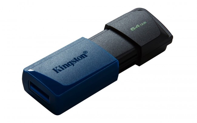 Kingston 64GB USB 3.2 Gen 1 DataTraveler Exodia M (Black + Blue)